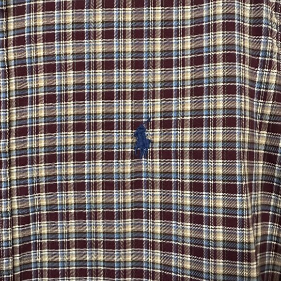 Ralph Lauren Plaid Men’s Button Down Shirt Large - Picture 4 of 7